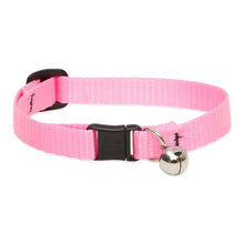 Load image into Gallery viewer, Lupine Pink Basic Cat Collar with Bell Pink from Cat Supplies &amp; More