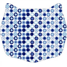Load image into Gallery viewer, Cats Rule Small Space Mat-Blue Dot-from Cat Supplies and More