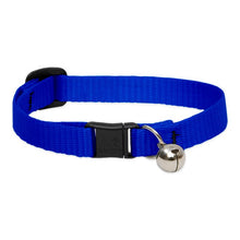 Load image into Gallery viewer, Lupine Blue Basic Cat Collar with Bell from Cat Supplies &amp; More