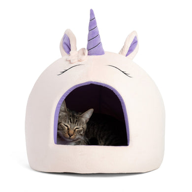 Unicorn Novelty Cat Hut from Cat Supplies and More