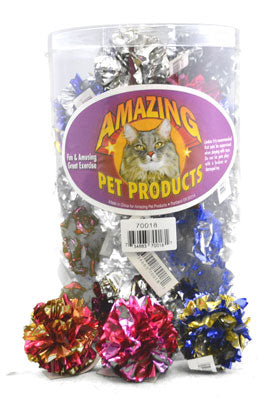 Amazing Pet Products Crinkle Balls 3-pack from Cat Supplies and More