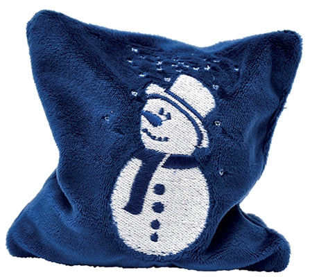 Valerian Frosty Snowman Pillow Cat Toy