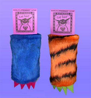 Ratherbee Cat Feet Catnip Toy from Cat Supplies and More