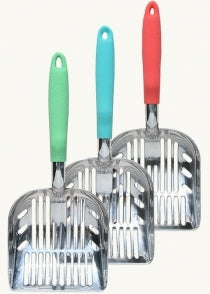 Durascoop Deluxe Metal Litter Scoop - Cat Supplies and More