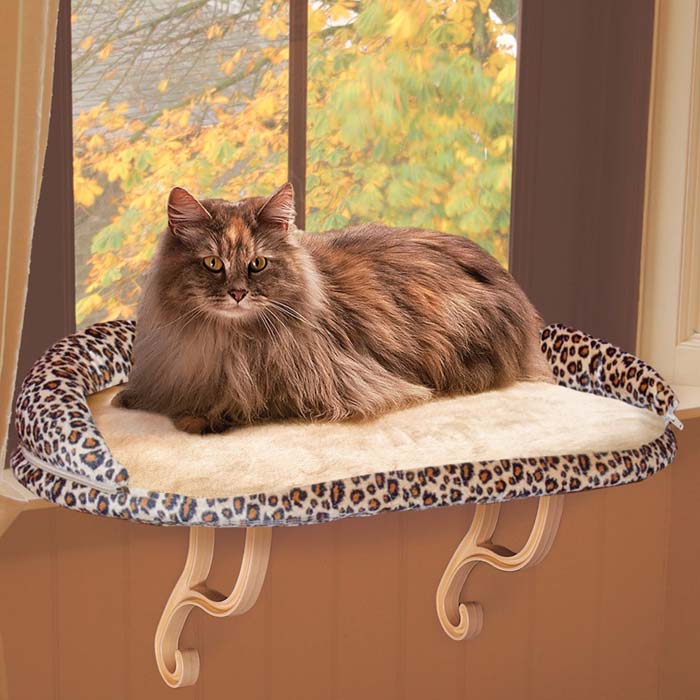 K&H Deluxe Kitty Sill w/Bolster from Cat Supplies and More