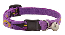 Load image into Gallery viewer, Lupine &quot;Haunted House&quot; Halloween Cat Collar with bell, from Cat Supplies and More