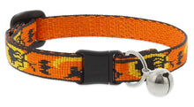 Load image into Gallery viewer, Lupine &quot;Wicked&quot; Halloween Cat Collar with bell, from Cat Supplies and More