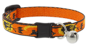 Lupine "Wicked" Halloween Cat Collar with bell, from Cat Supplies and More