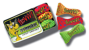 Yeowww! Stinkies Catnip Sardine Cat Toy 3-Pk from Cat Supplies and More