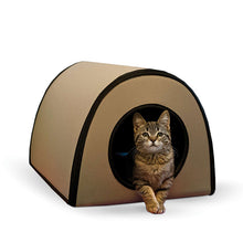 Load image into Gallery viewer, K&amp;H Mod Thermo-Kitty Shelter Beige from Cat Supplies and More