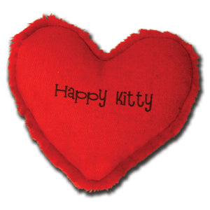 Yeowww! Happy Kitty Heart Catnip Toy from Cat Supplies and More